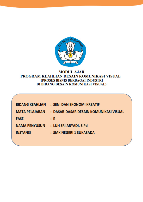 Modul Ajar Dasar Dasar Desain Komunikasi Visual